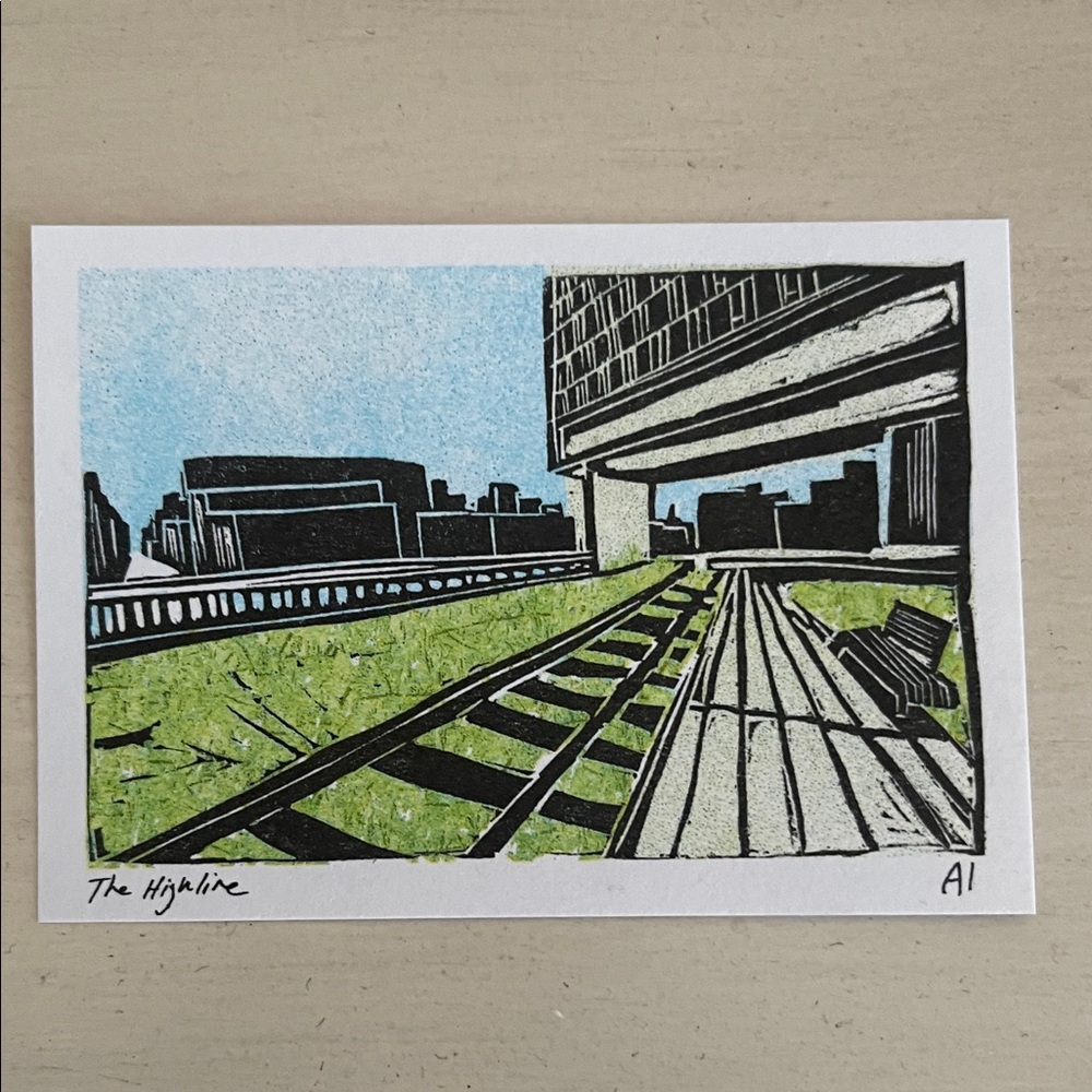 Anastasia Inciardi THE HIGHLINE MINI PRINT